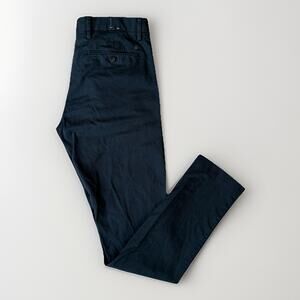 NN07 Theo Chino Pants 32 Black Slim No Nationality Minimalist New York